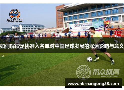 如何解读足协准入名单对中国足球发展的深远影响与意义