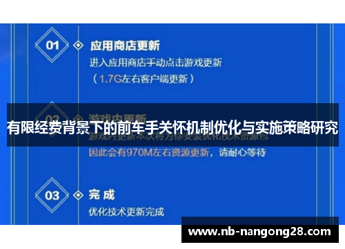 有限经费背景下的前车手关怀机制优化与实施策略研究